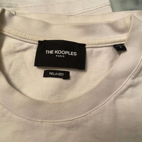 THE KOOPLES 'Alternative Sounds' White T-Shirt - Picture 3 of 5